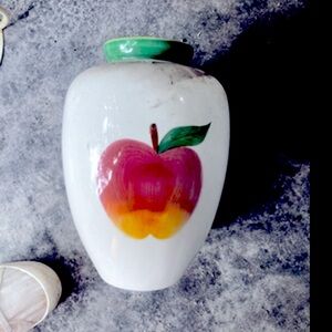 Vintage Apple Vase